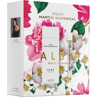 Alba Jazmine Blanco estuche con eau de toilette femenina 100 ml + vaporizador 20ml -