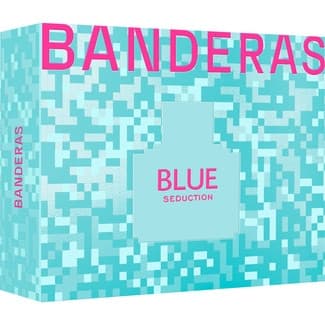 Blue Seduction estuche con eau de toilette femenina spray 50 ml + loción corporal hidratante tubo 75 ml -