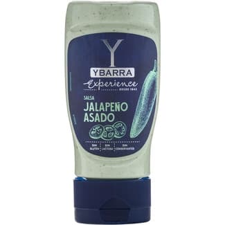Salsa jalapeño asado sin gluten sin lactosa envase 250 ml -