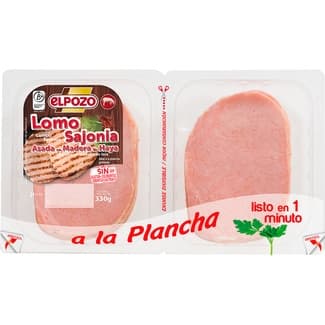 Lomo de sajonia sin gluten y sin lactosa bipack bandeja 330 g -
