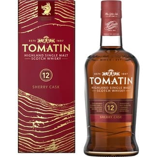 Whisky de malta escocés 12 años botella 70 cl -