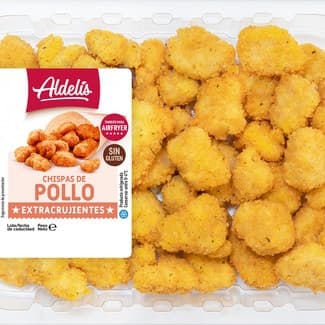 Chispas pollo extra crujientes sin gluten bandeja 400 g -