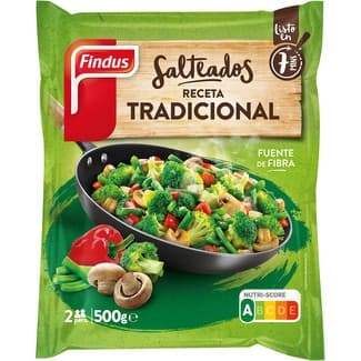 Salteado tradicional de verduras bolsa 500 g -