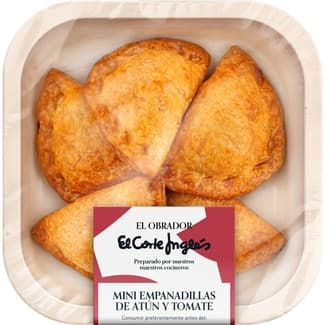 Mini empanadillas de atún y tomate 5 unidades envase 210 g -