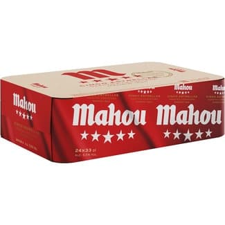 Cerveza rubia especial pack 24 latas 33 cl -