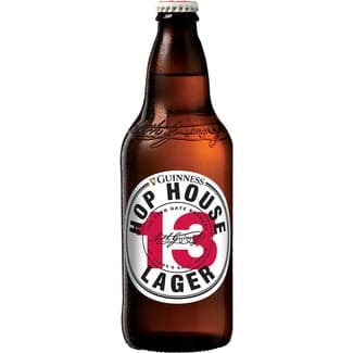 Cerveza rubia irlandesa tipo lager botella 33 cl -