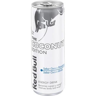 Bebida energética sabor coco y arandanos con cafeína, taurina y vitamina B lata 25 cl The Coconut Edition -