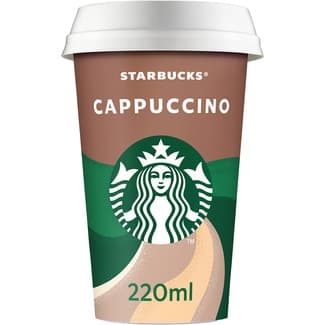 Chilled cup Cappucino bebida láctea de café con leche y cacao vaso 220 ml -