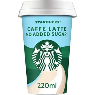 Chilled cup Skinny Latte bebida láctea de café espresso sin azúcar añadido sin lactosa vaso 220 ml -