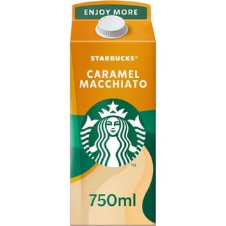 Chilled coffee Caramel Macchiato bebida láctea de café con leche y caramelo brik 750 ml -