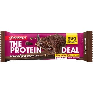 Barrita con proteínas Enervit Sport brownie lover envase 55 g -