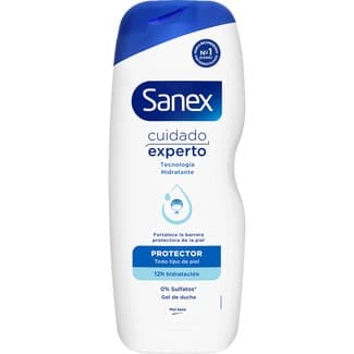 Gel de baño Protector con prebiótico natural 0% sulfatos botella 600 ml para todo tipo de piel -