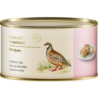 Perdiz roja en escabeche lata 500 g -