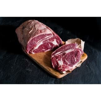 Lomo alto de novillo argentino (Ojo de Bife) en filetes o pieza para asar -