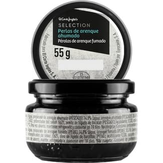 Perlas de arenque ahumado tarro 55 g -