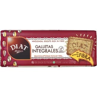 Galletas integrales sin aceite de palma paquete 220 g -