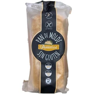 Pan de molde sin gluten sin lactosa y sin huevo bolsa 400 g -