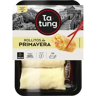 Rollitos de primavera 4 unidades envase 280 g -