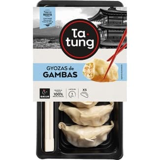 Gyozas de gambas 5 unidades envase 170 g -