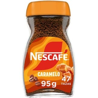 Café soluble con caramelo frasco 95 g -