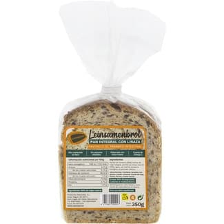 Leinsamenbrot pan integral con linaza y masa madre envase 350 g -