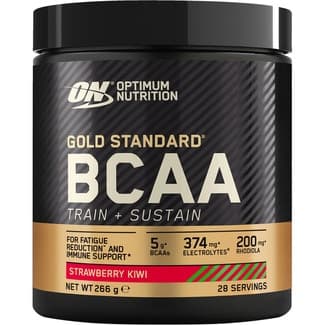 On Gold Standard BCAA bebida isotónica sabor fresa y kiwi envase 266 g -