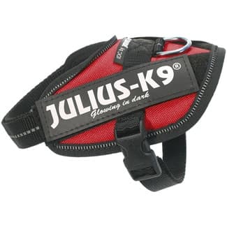 Arnés para perros color rojo medidas 33-45 cm para perros de 2-5 kg 1 unidad -