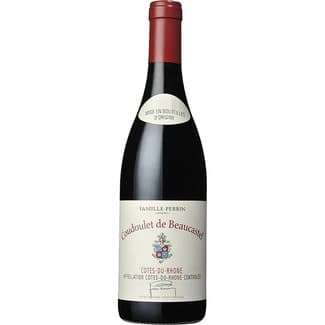 Vino tinto de Côtes de du Rhône Francia botella 75 cl -