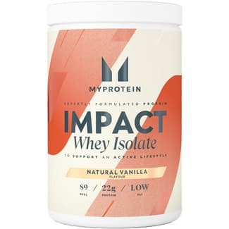 Impact Whey Isolate proteína en polvo sabor vainilla bolsa 480 g -