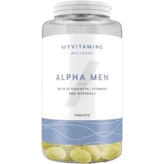 Myvitamins Wellness Alpha Men vitaminas y minerales bote 120 tabletas -