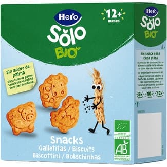 Galletas de animales ecológicas desde 12 meses envase 100 g -