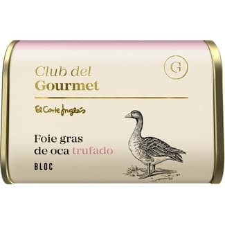 Bloc de foie gras de oca trufado lata 130 g -