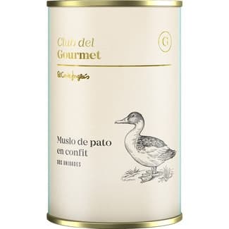Muslos de pato en confit lata 2 unidades -