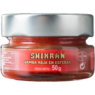 Esferas de gamba roja tarro 50 g -