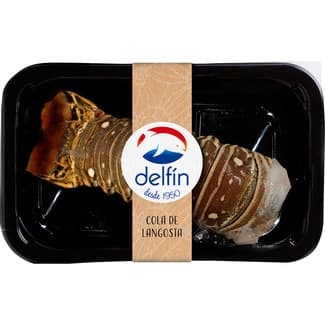 Cola de langosta cruda envase 225 g neto escurrido -