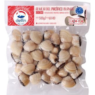 Almeja blanca cocida bolsa 500 g -
