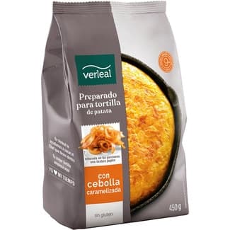 Preparado para tortilla de patata con cebolla caramelizada sin gluten bolsa 450 g -