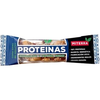 Barrita de proteínas con chocolate y frutos secos envase 30 g -