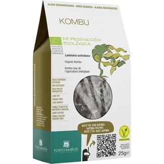 Alga kombu deshidratada ecológica envase 25 g -