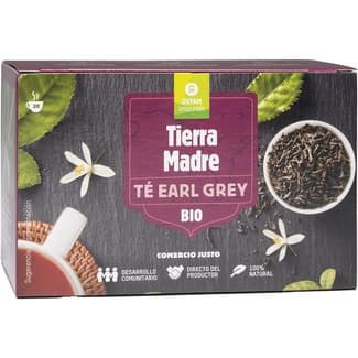 Tierra Madre té earl grey Bio envase 20 bolsitas -