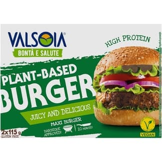 Super hamburguesa plant-based sin gluten y sin lactosa 2 unidades envase 230 g -