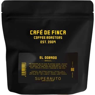 Café tostado en grano de Brasil El Dorado superauto bolsa 250 g -