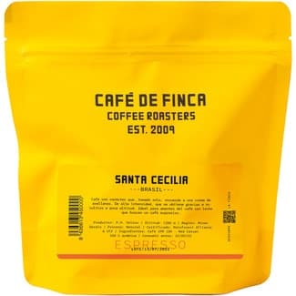 Café molido espresso de Brasil Santa Cecilia bolsa 250 g -