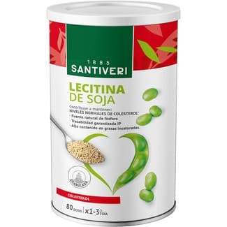 Lecitina de soja granulada para el colesterol bote 400 g Trazabilidad -