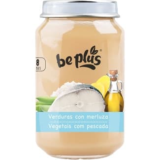 Tarritos de verduras con merluza sin gluten desde 6 meses envase 250 g -