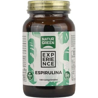 Experience espirulina Bio sin gluten y sin lactosa envase 90 g 180 comprimidos -