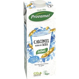 Calcimel bebida de soja enriquecida con calcio sin gluten y sin lactosa envase 1 l -