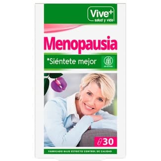 Menopausia vitaminas, hierro y magnesio. Siéntete mejor envase 30 cápsulas -
