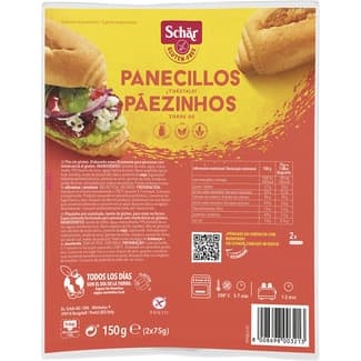 Panecillos sin gluten envase 150 g -