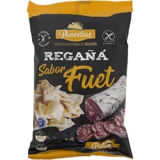 Regaña sabor fuet sin gluten bolsa 80 g -
